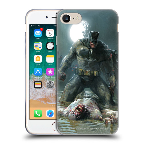 Batman DC Comics Iconic Comic Book Costumes The Dark Knight Returns Soft Gel Case for Apple iPhone 7 / 8 / SE 2020 & 2022 & MagSafe