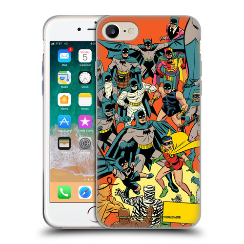Batman DC Comics Iconic Comic Book Costumes Detective Comics 1000 Robin Soft Gel Case for Apple iPhone 7 / 8 / SE 2020 & 2022 & MagSafe