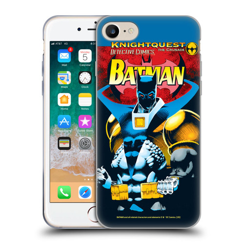 Batman DC Comics Iconic Comic Book Costumes Knightquest Soft Gel Case for Apple iPhone 7 / 8 / SE 2020 & 2022 & MagSafe