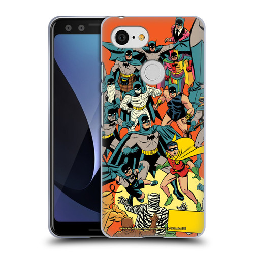 Batman DC Comics Iconic Comic Book Costumes Detective Comics 1000 Robin Soft Gel Case for Google Pixel 3