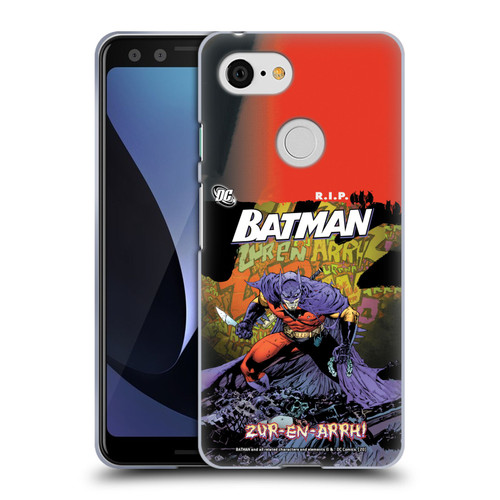 Batman DC Comics Iconic Comic Book Costumes Zur-En-Arrh Soft Gel Case for Google Pixel 3