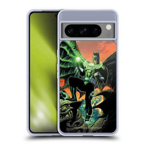 Batman DC Comics Iconic Comic Book Costumes Green Lantern Soft Gel Case for Google Pixel 8 Pro