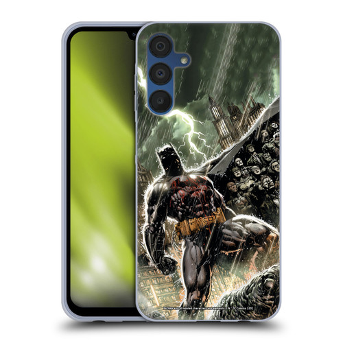 Batman DC Comics Iconic Comic Book Costumes Batman Eternal Soft Gel Case for Samsung Galaxy A15 & MagSafe