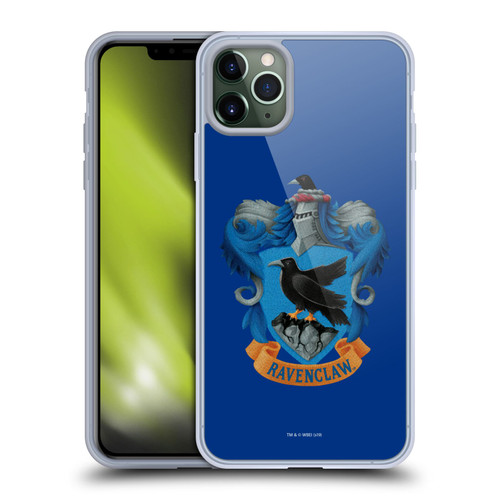 Harry Potter Chamber Of Secrets I Ravenclaw Crest Soft Gel Case for Apple iPhone 11 Pro Max & MagSafe
