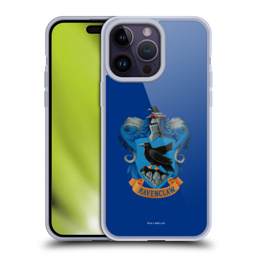 Harry Potter Chamber Of Secrets I Ravenclaw Crest Soft Gel Case for Apple iPhone 14 Pro Max & MagSafe