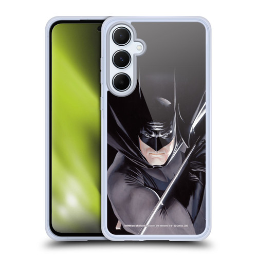 Batman DC Comics Iconic Comic Book Costumes Mythology Soft Gel Case for Samsung Galaxy A55 5G