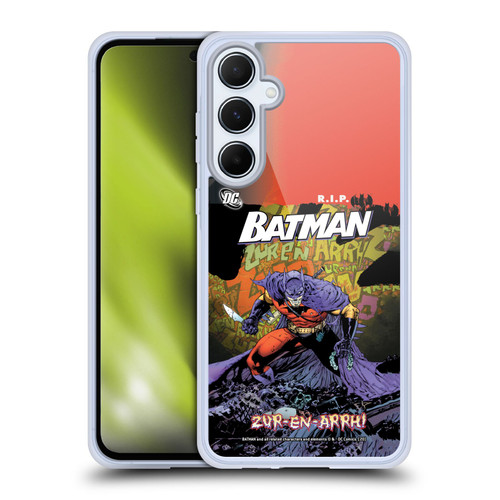Batman DC Comics Iconic Comic Book Costumes Zur-En-Arrh Soft Gel Case for Samsung Galaxy A55 5G
