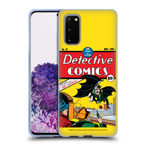 Batman DC Comics Iconic Comic Book Costumes Detective Comics #27 Soft Gel Case for Samsung Galaxy S20 / S20 5G