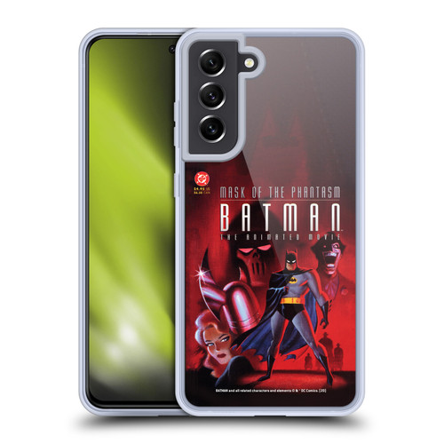 Batman DC Comics Iconic Comic Book Costumes Animated Movie Phantasm Joker Soft Gel Case for Samsung Galaxy S21 FE 5G & MagSafe