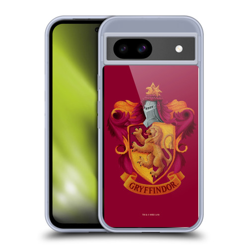 Harry Potter Chamber Of Secrets I Gryffindor Crest Soft Gel Case for Google Pixel 8a