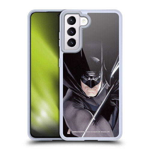 Batman DC Comics Iconic Comic Book Costumes Mythology Soft Gel Case for Samsung Galaxy S21 5G & MagSafe