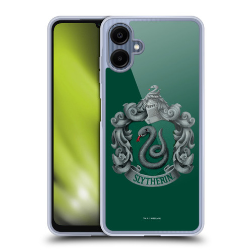 Harry Potter Chamber Of Secrets I Slytherin Crest Soft Gel Case for Samsung Galaxy A06 4G