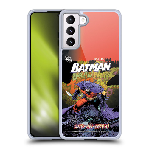 Batman DC Comics Iconic Comic Book Costumes Zur-En-Arrh Soft Gel Case for Samsung Galaxy S21+ 5G & MagSafe
