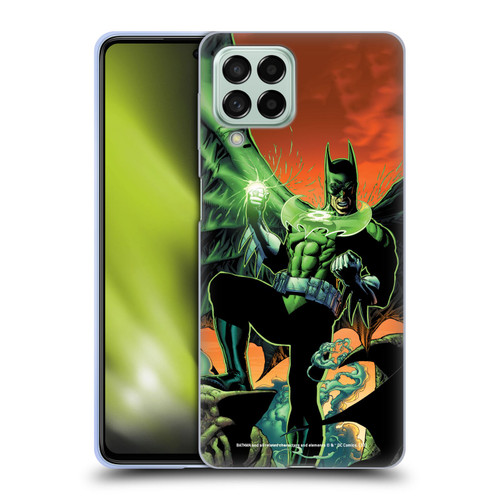 Batman DC Comics Iconic Comic Book Costumes Green Lantern Soft Gel Case for Samsung Galaxy M53 (2022)