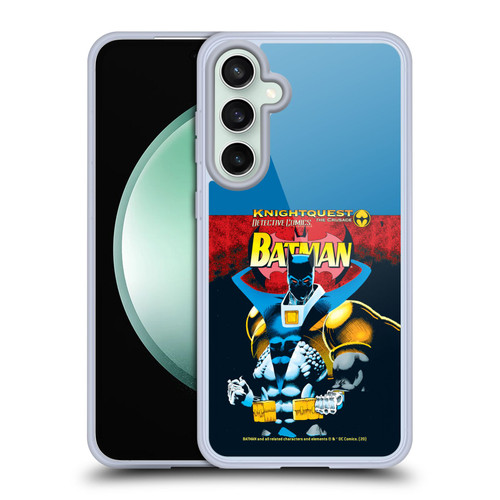 Batman DC Comics Iconic Comic Book Costumes Knightquest Soft Gel Case for Samsung Galaxy S23 FE 5G & MagSafe