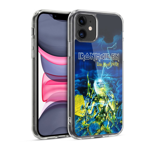 Iron Maiden Tours Live After Death Soft Gel Case for Apple iPhone 11