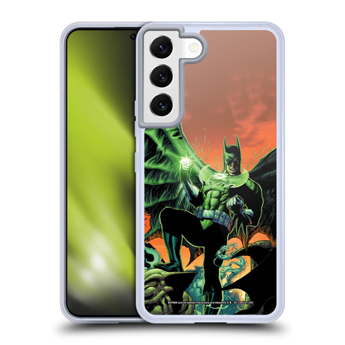 Batman DC Comics Iconic Comic Book Costumes Green Lantern Soft Gel Case for Samsung Galaxy S22 5G & MagSafe