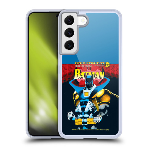 Batman DC Comics Iconic Comic Book Costumes Knightquest Soft Gel Case for Samsung Galaxy S22 5G & MagSafe