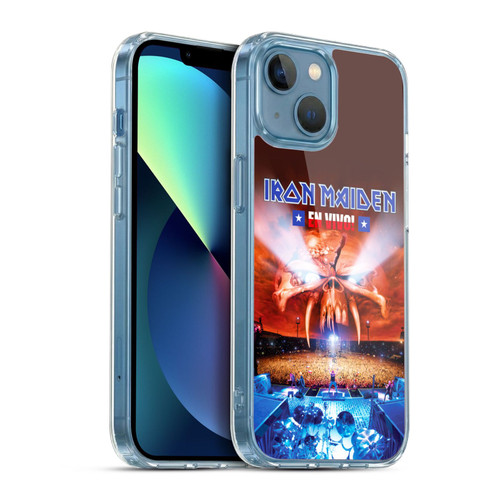 Iron Maiden Tours Concert Soft Gel Case for Apple iPhone 13 Mini & MagSafe