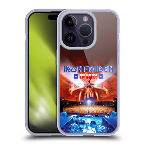 Iron Maiden Tours Concert Soft Gel Case for Apple iPhone 14 Pro