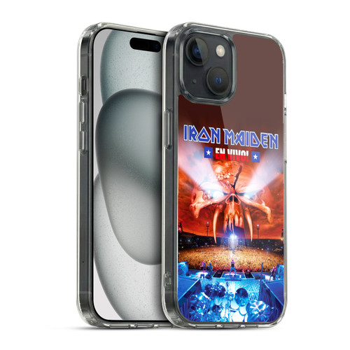Iron Maiden Tours Concert Soft Gel Case for Apple iPhone 15 & MagSafe