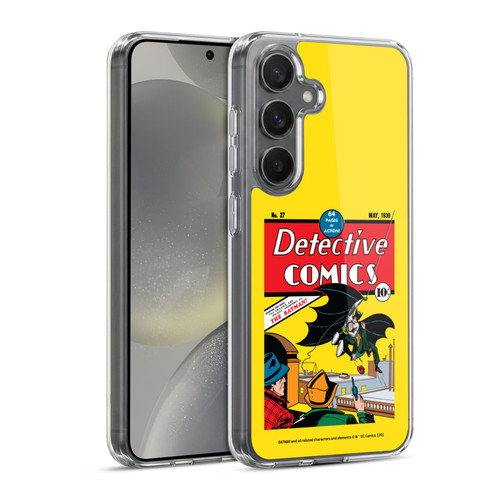 Batman DC Comics Iconic Comic Book Costumes Detective Comics #27 Soft Gel Case for Samsung Galaxy S24 5G & MagSafe