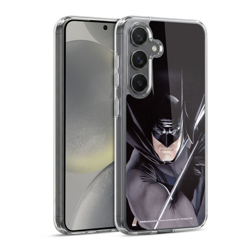 Batman DC Comics Iconic Comic Book Costumes Mythology Soft Gel Case for Samsung Galaxy S24 5G & MagSafe