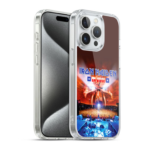 Iron Maiden Tours Concert Soft Gel Case for Apple iPhone 15 Pro & MagSafe