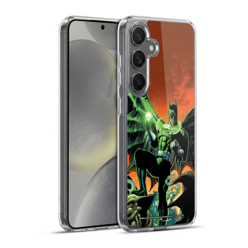 Batman DC Comics Iconic Comic Book Costumes Green Lantern Soft Gel Case for Samsung Galaxy S24+ 5G & MagSafe