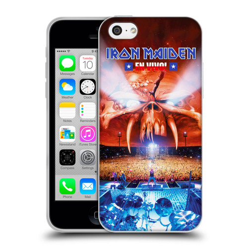 Iron Maiden Tours Concert Soft Gel Case for Apple iPhone 5c