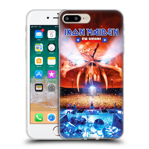 Iron Maiden Tours Concert Soft Gel Case for Apple iPhone 7 Plus / iPhone 8 Plus & MagSafe