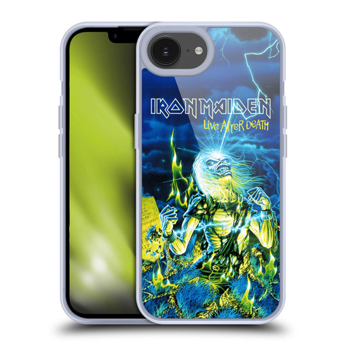 Iron Maiden Tours Live After Death Soft Gel Case for Apple iPhone 16e & MagSafe