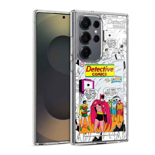 Batman DC Comics Iconic Comic Book Costumes Rainbow Soft Gel Case for Samsung Galaxy S25 Ultra & MagSafe