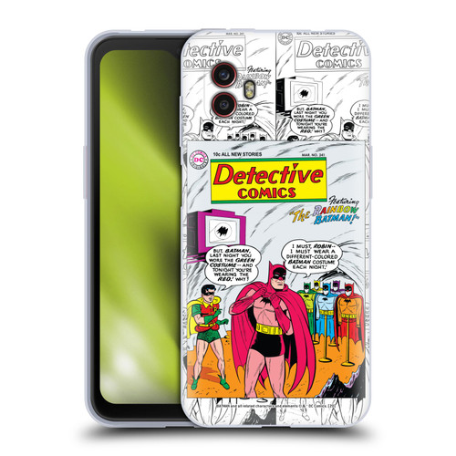 Batman DC Comics Iconic Comic Book Costumes Rainbow Soft Gel Case for Samsung Galaxy Xcover6 Pro/Pro2