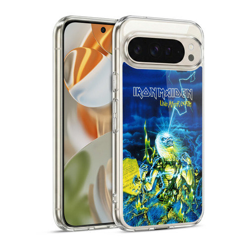 Iron Maiden Tours Live After Death Soft Gel Case for Google Pixel 9 / Pixel 9 Pro