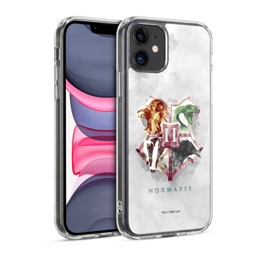Harry Potter Deathly Hallows XVI Hogwarts Soft Gel Case for Apple iPhone 11