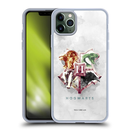 Harry Potter Deathly Hallows XVI Hogwarts Soft Gel Case for Apple iPhone 11 Pro Max & MagSafe