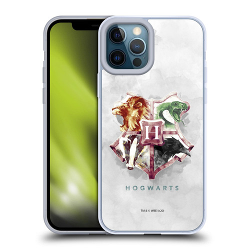 Harry Potter Deathly Hallows XVI Hogwarts Soft Gel Case for Apple iPhone 12 Pro Max