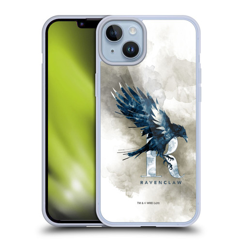Harry Potter Deathly Hallows XVI Ravenclaw Soft Gel Case for Apple iPhone 14 Plus & MagSafe