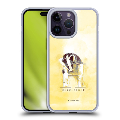 Harry Potter Deathly Hallows XVI Hufflepuff Soft Gel Case for Apple iPhone 14 Pro Max & MagSafe