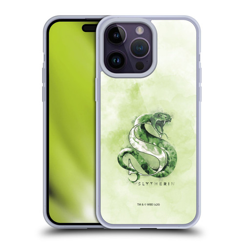 Harry Potter Deathly Hallows XVI Slytherin Soft Gel Case for Apple iPhone 14 Pro Max & MagSafe