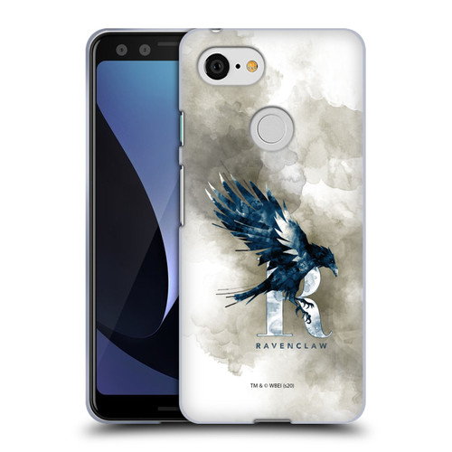 Harry Potter Deathly Hallows XVI Ravenclaw Soft Gel Case for Google Pixel 3