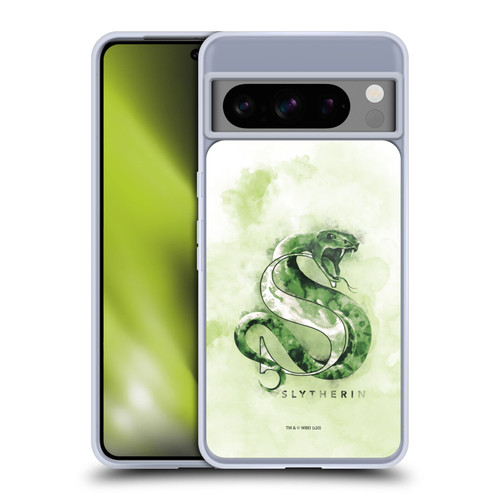 Harry Potter Deathly Hallows XVI Slytherin Soft Gel Case for Google Pixel 8 Pro