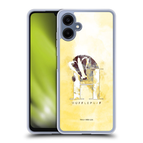 Harry Potter Deathly Hallows XVI Hufflepuff Soft Gel Case for Samsung Galaxy A06 4G