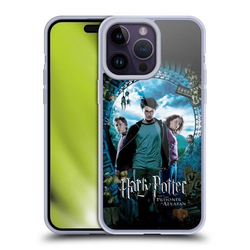 Harry Potter Prisoner Of Azkaban IV Ron, Harry & Hermione Poster Soft Gel Case for Apple iPhone 14 Pro Max & MagSafe