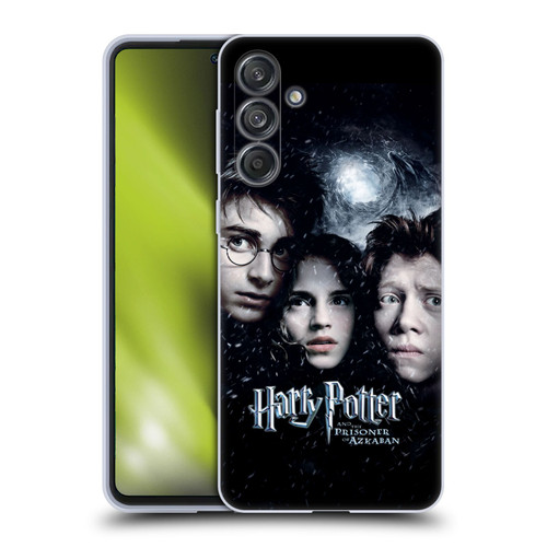 Harry Potter Prisoner Of Azkaban IV Ron, Harry & Hermione Poster 3 Soft Gel Case for Samsung Galaxy M55 5G