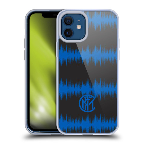 Fc Internazionale Milano Graphics Audio Wave Soft Gel Case for Apple iPhone 12 / iPhone 12 Pro & MagSafe