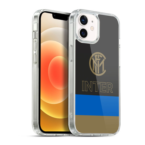 Fc Internazionale Milano Graphics Stripes Soft Gel Case for Apple iPhone 12 / iPhone 12 Pro & MagSafe