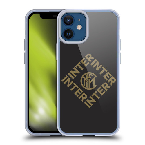 Fc Internazionale Milano Graphics Diamond Soft Gel Case for Apple iPhone 12 Mini & MagSafe