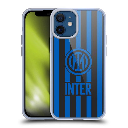 Fc Internazionale Milano Graphics Stripes 2 Soft Gel Case for Apple iPhone 12 Mini & MagSafe